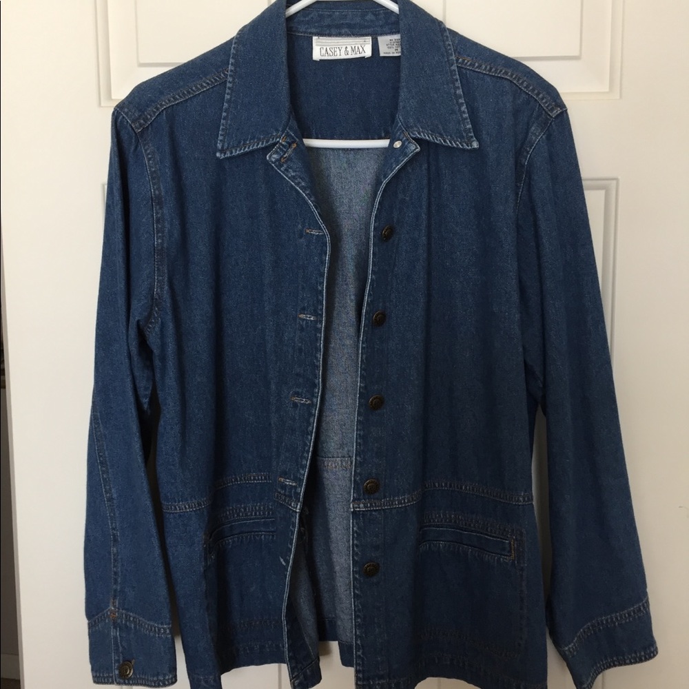 Nice blue jean jacket , blazer